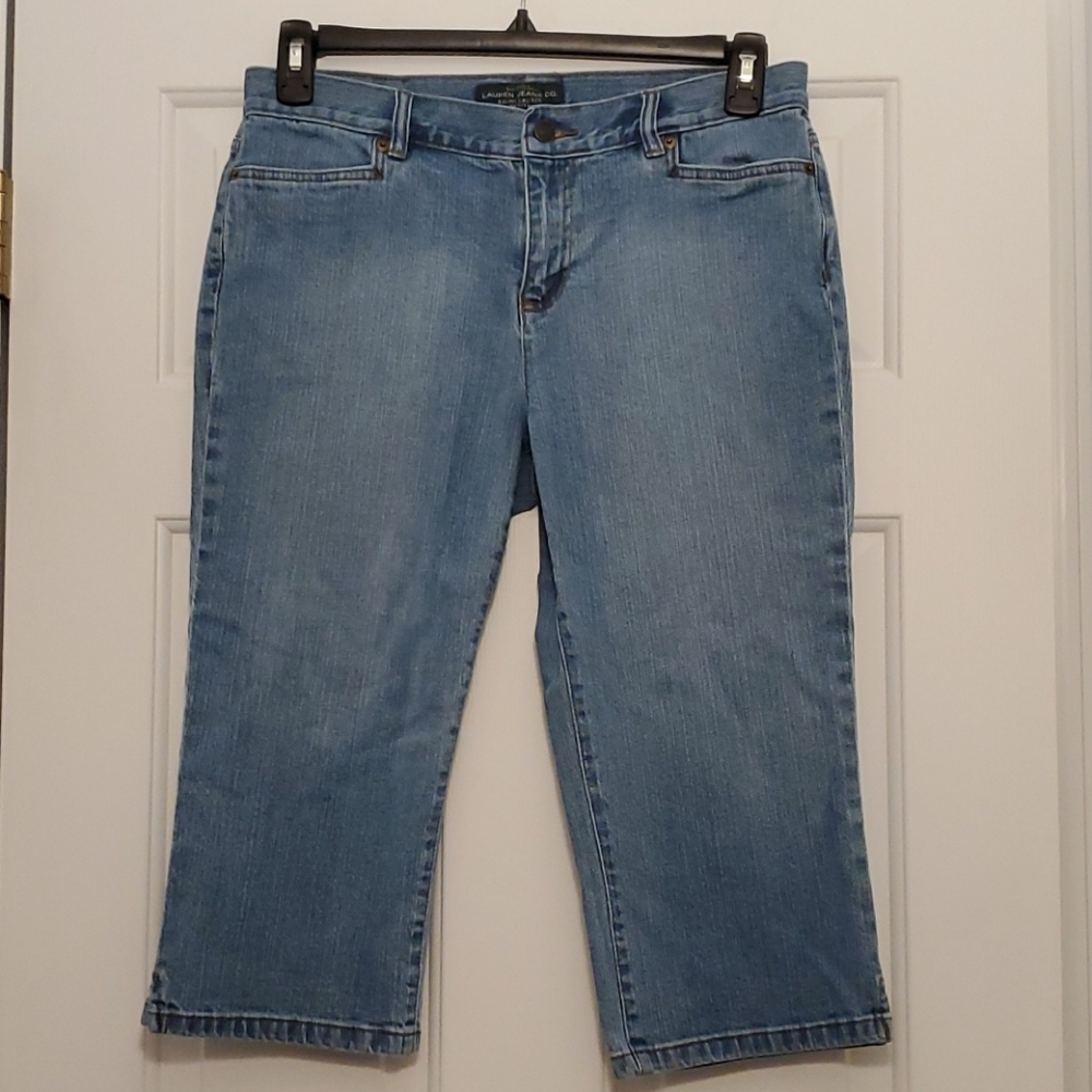 Blue Jean Capris